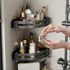 Corner Kitchen Storage Rack for Spices and Cosmetics