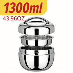 Stainless Steel Lunch Box Vacuum Insulated Double Layer Bento