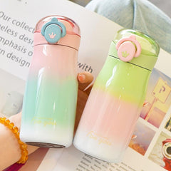 Gradient Stainless Steel Insulated Water Bottle 11oz 14 88oz Travel Thermal Cup