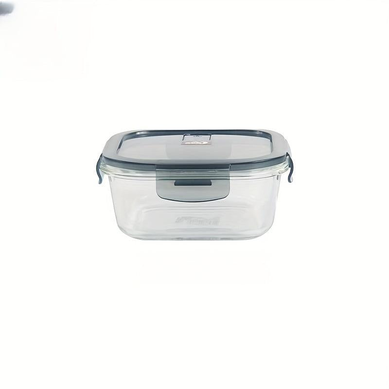 Heat Resistant Glass Lunch Box Food Preservation Bowl Shatter Resistant