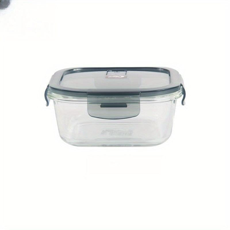 Heat Resistant Glass Lunch Box Food Preservation Bowl Shatter Resistant