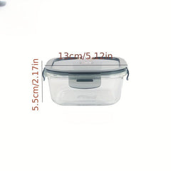 Heat Resistant Glass Lunch Box Food Preservation Bowl Shatter Resistant