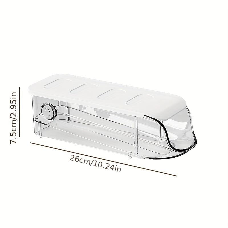 Egg Holder For Refrigerator Automatically Rolling Egg Storage Container