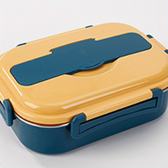 Insulated Lunch Box with Tableware, Microwave Safe Bento Box