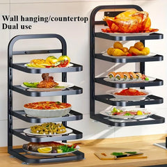 5-Layer Kitchen Storage Rack Wall Mounted Shelf