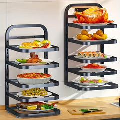5-Layer Kitchen Storage Rack Wall Mounted Shelf