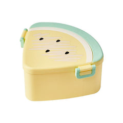 Watermelon Shape Lunch Box w/ Lid Microwave Bento Box Leakproof Food Container