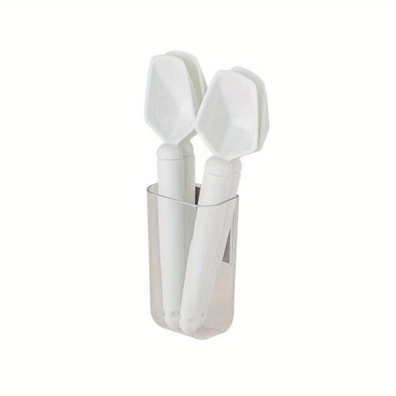 4pcs Bag Sealing Clips Food Fresh Keeping Clamp Sealer Minimalist Scoop