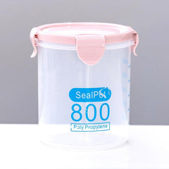 Clear Airtight Food Jars Moisture-proof Storage Containers