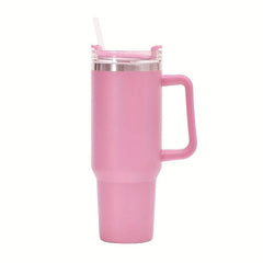 40oz Stainless Steel Thermal Water Bottle With Handle Portable Drinking Cups