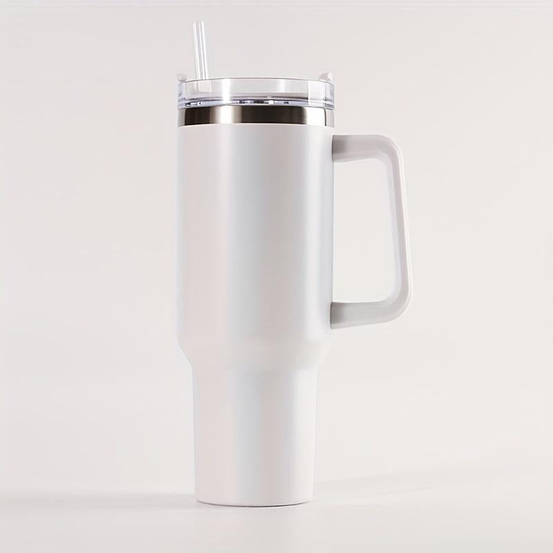 40oz Stainless Steel Thermal Water Bottle With Handle Portable Drinking Cups
