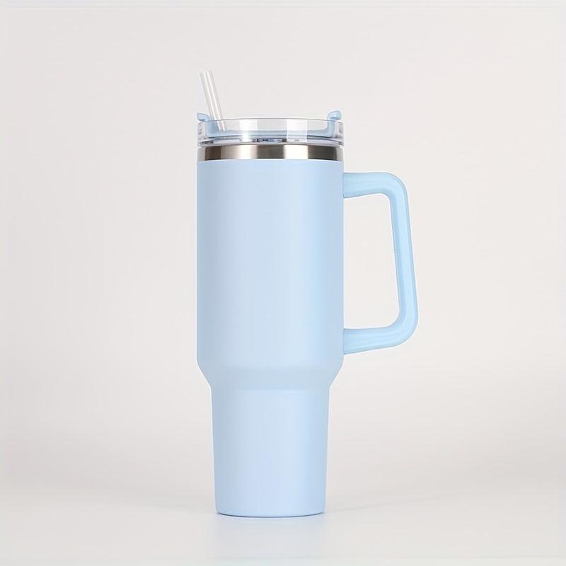 40oz Stainless Steel Thermal Water Bottle With Handle Portable Drinking Cups