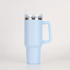 40oz Stainless Steel Thermal Water Bottle With Handle Portable Drinking Cups