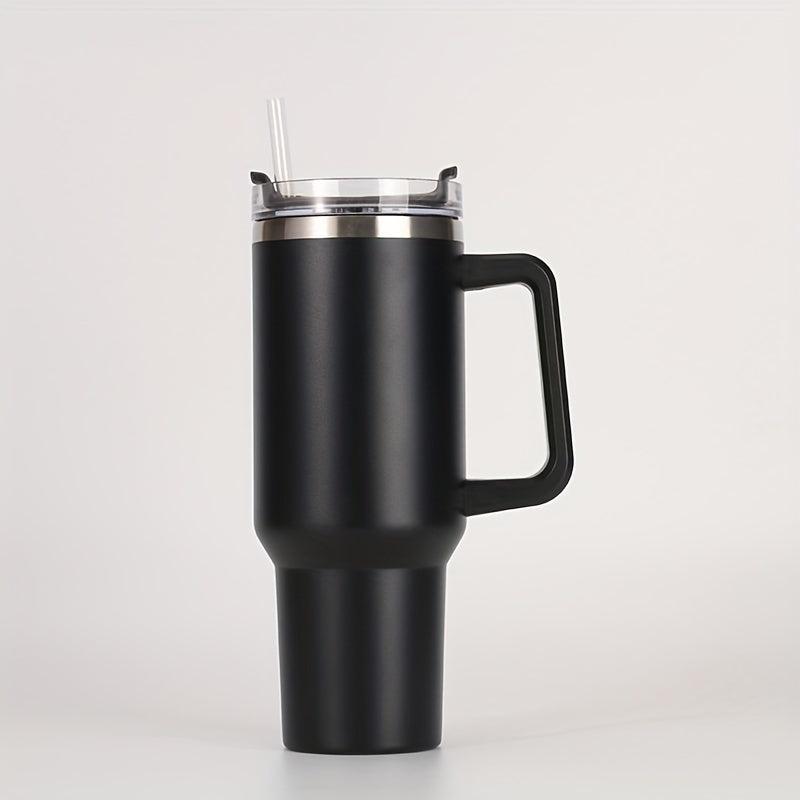 40oz Stainless Steel Thermal Water Bottle With Handle Portable Drinking Cups