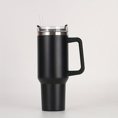 40oz Stainless Steel Thermal Water Bottle With Handle Portable Drinking Cups