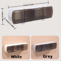 Wall Mounted Seasoning Box Household Storage Jar Kitchen Container