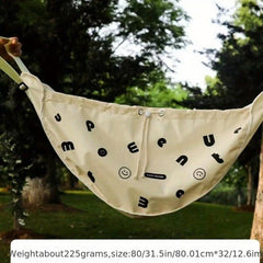 Car Seat Back Storage Bag for Travel with Waterproof Liner and Drawstring