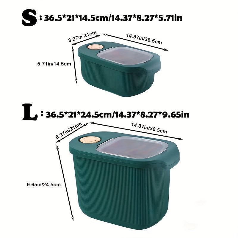 Large Capacity Rice Bucket: Moisture & Insect Proof Storage Container