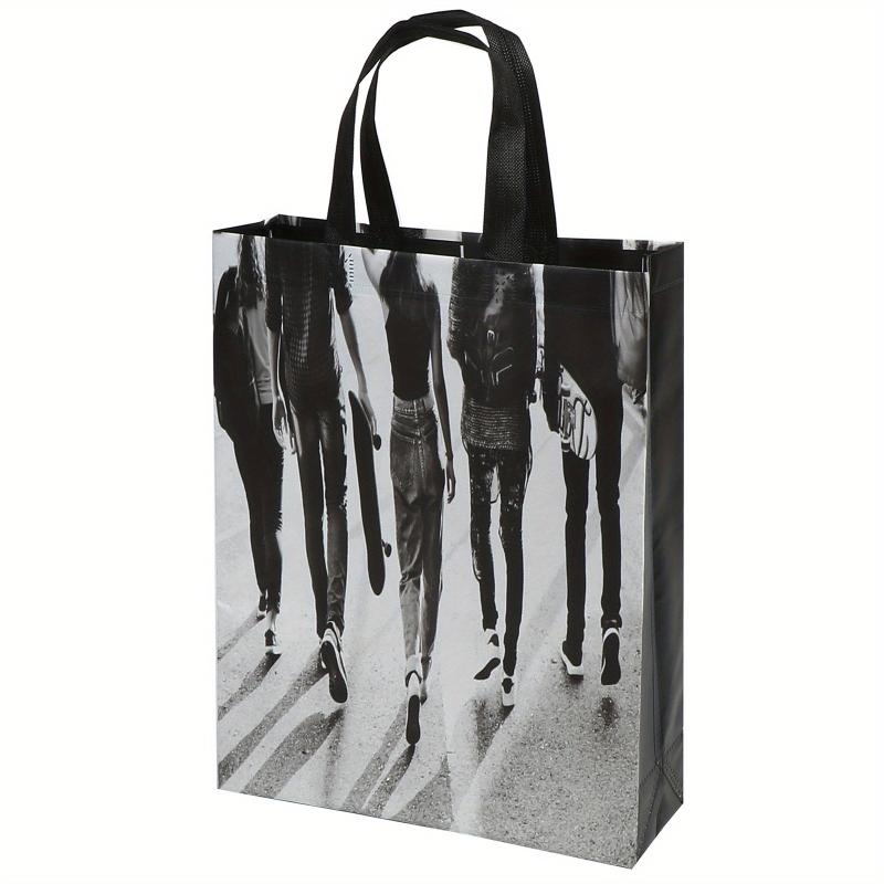 3pcs Reusable Grocery Bag Tote Bags Non Woven Foldable Gift Bag