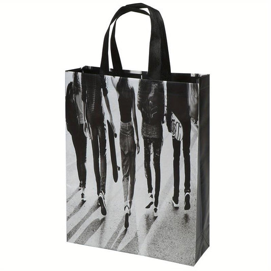 3pcs Reusable Grocery Bag Tote Bags Non Woven Foldable Gift Bag