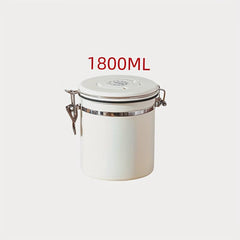 Stainless Steel Coffee Bean Storage Canister Fresh Keeping Container