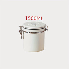 Stainless Steel Coffee Bean Storage Canister Fresh Keeping Container