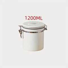 Stainless Steel Coffee Bean Storage Canister Fresh Keeping Container