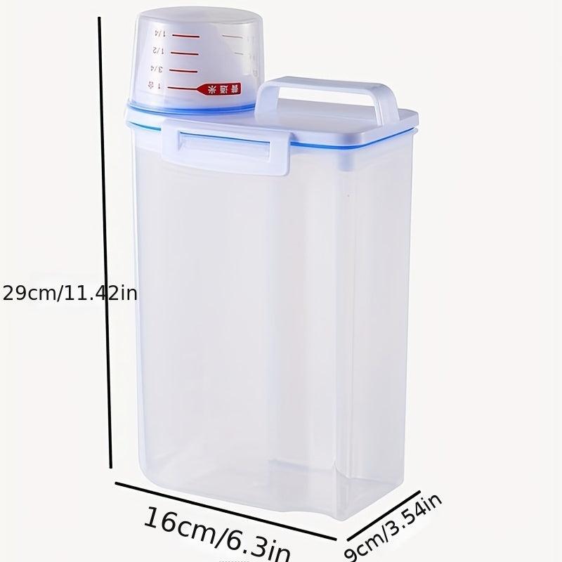 1pc Plastic Sealed Jars for Food Storage Moisture Proof Containers