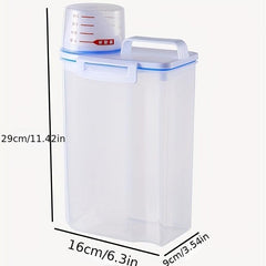 1pc Plastic Sealed Jars for Food Storage Moisture Proof Containers
