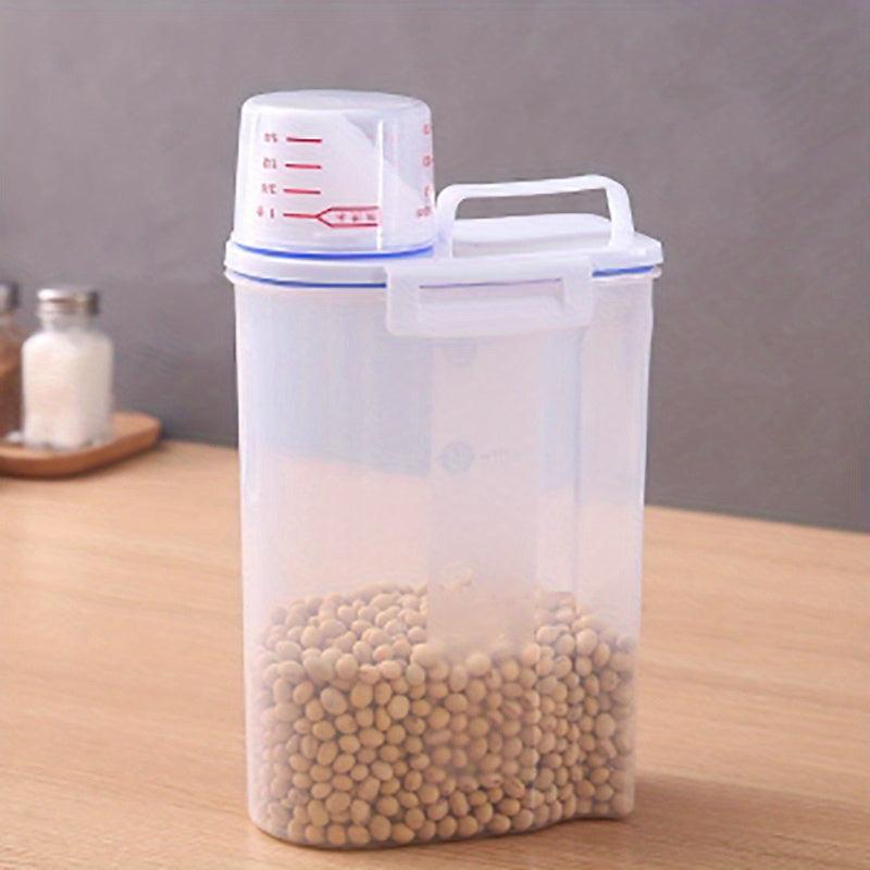1pc Plastic Sealed Jars for Food Storage Moisture Proof Containers