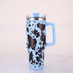 40oz Stainless Steel Car Cup Insulated Handle for Coffee Tea Water