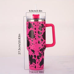 40oz Stainless Steel Car Cup Insulated Handle for Coffee Tea Water