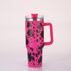 40oz Stainless Steel Car Cup Insulated Handle for Coffee Tea Water