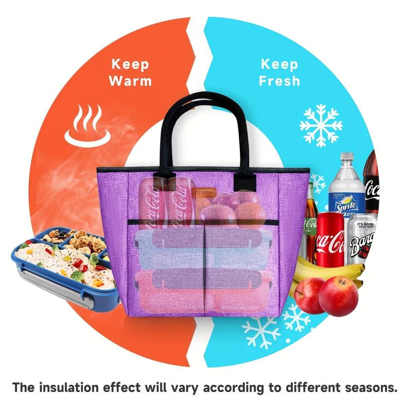 Bento Bag Ice Pack Waterproof Lunch Box Hand Wash Insulated Container