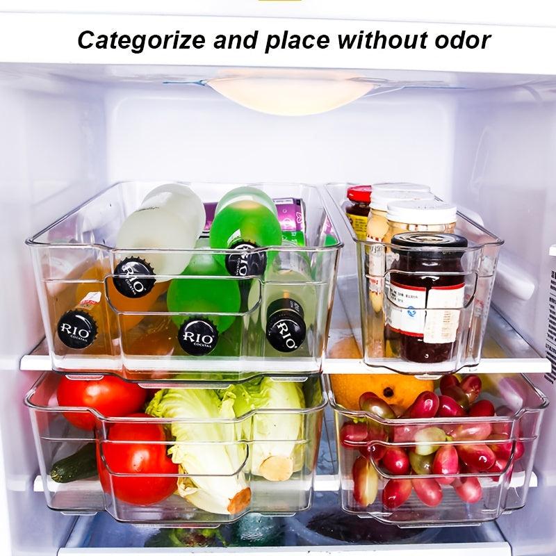 Kitchen Refrigerator Organizer Drawer Food Dumpling Box Freezer Storage