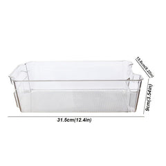 Kitchen Refrigerator Organizer Drawer Food Dumpling Box Freezer Storage