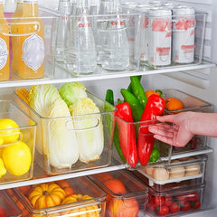 Kitchen Refrigerator Organizer Drawer Food Dumpling Box Freezer Storage