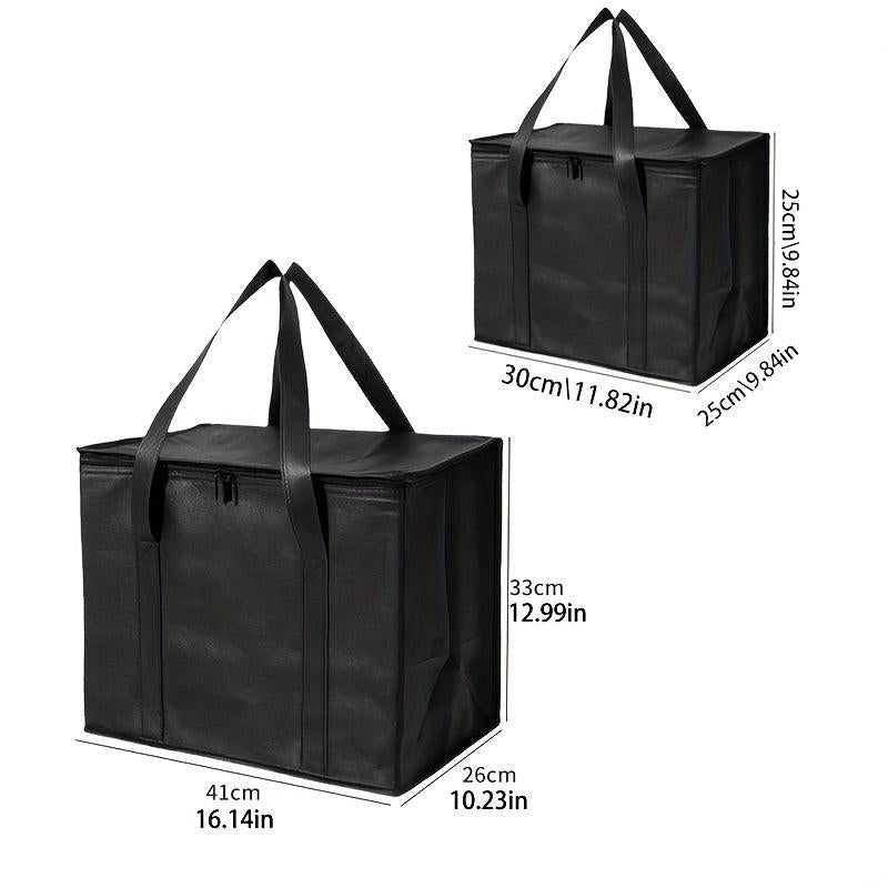 Non-Woven Insulated Bag Aluminum Foil Fresh-keeping Ice Bag Outdoor Picnic Bag