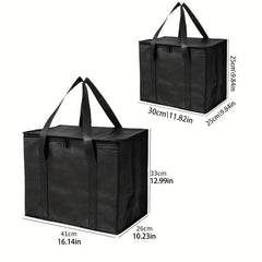Non-Woven Insulated Bag Aluminum Foil Fresh-keeping Ice Bag Outdoor Picnic Bag