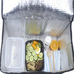 Non-Woven Insulated Bag Aluminum Foil Fresh-keeping Ice Bag Outdoor Picnic Bag
