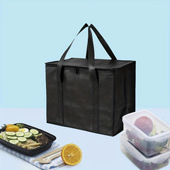 Non-Woven Insulated Bag Aluminum Foil Fresh-keeping Ice Bag Outdoor Picnic Bag