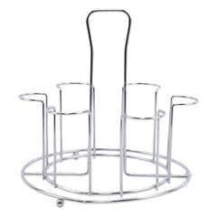 Metal Glass Cup Storage Rack Mug Rack Draining Holder Stand