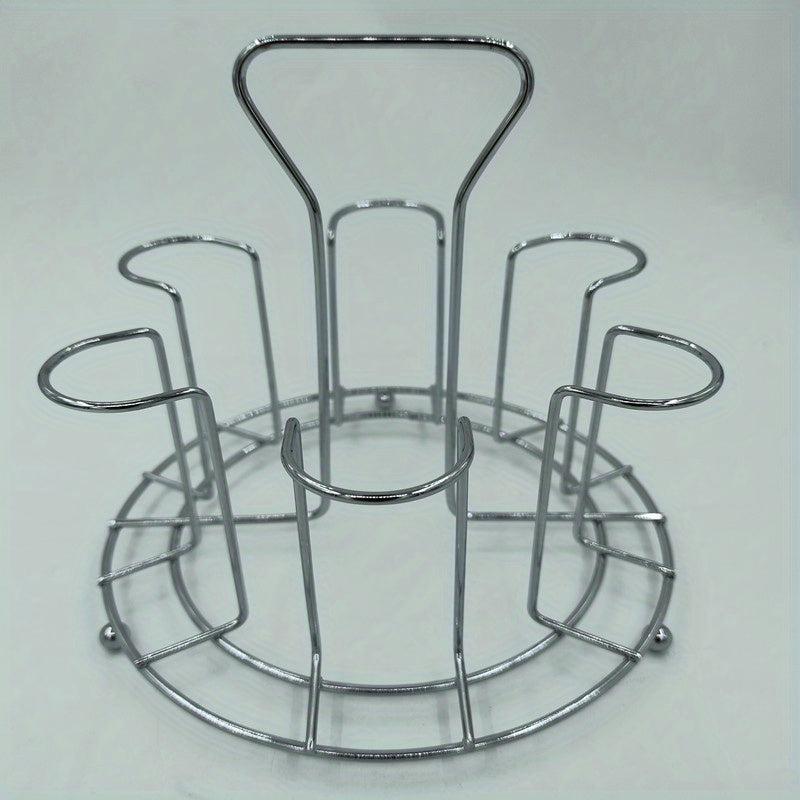 Metal Glass Cup Storage Rack Mug Rack Draining Holder Stand