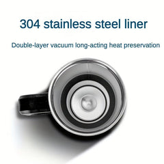 40oz Stainless Steel Tumbler with Lid & Straw for Car Home Office