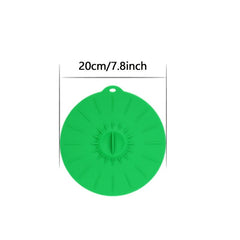 5pcs Silicone Lids Heat Resistant Food Suction Lids