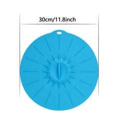 5pcs Silicone Lids Heat Resistant Food Suction Lids