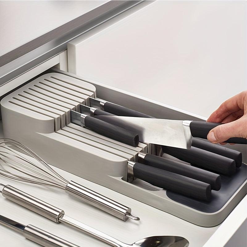 Kitchen Drawer Storage Rack Telescopic Fork Spoon Chopsticks Storage Box