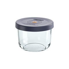 Round Sealed Fruit Bento Box for School and Work