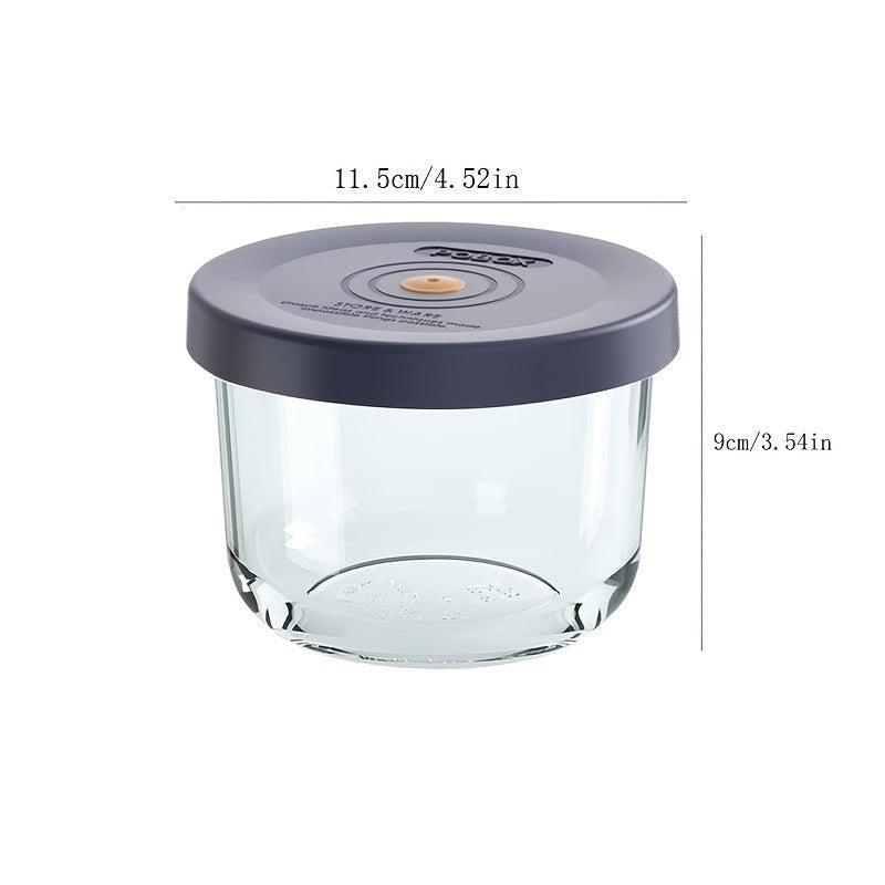 Round Sealed Fruit Bento Box for School and Work