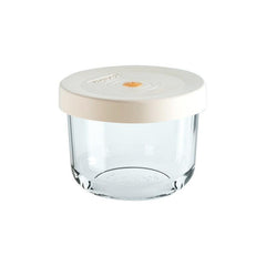 Round Sealed Fruit Bento Box for School and Work